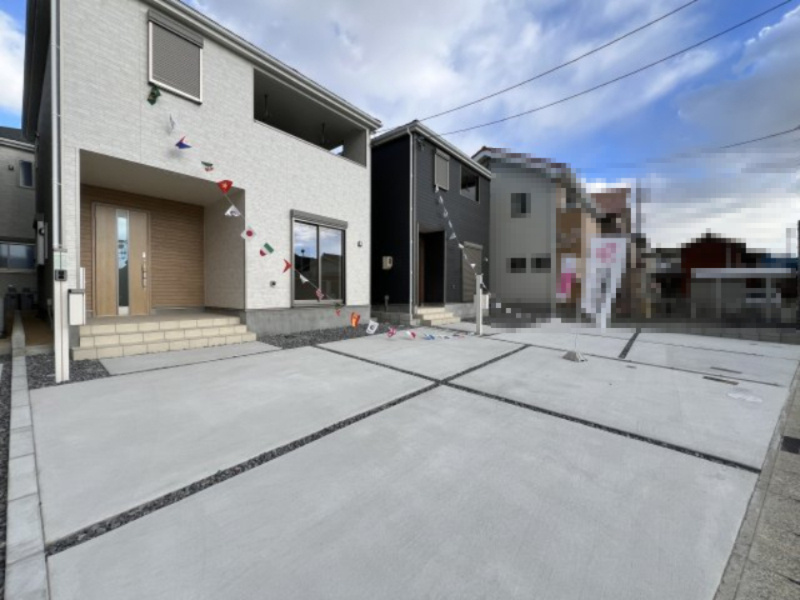 碧南市弥生町第2新築戸建　3号棟の駐車場|駐車スペースもあります