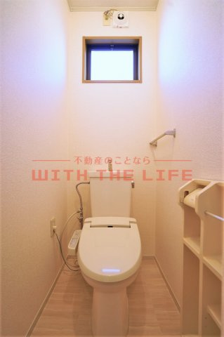 セジュールクレスト【キャッシュバック対象物件】のトイレ|コンパクトで使いやすいトイレです