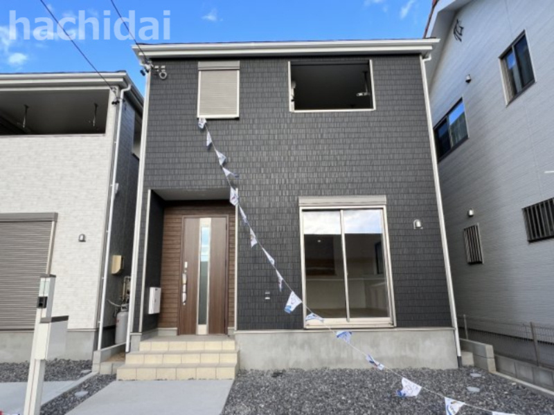 碧南市弥生町第2新築戸建　4号棟の外観|碧南市弥生町第2新築戸建4号棟写真です。2023年12月撮影