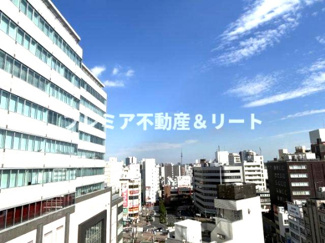 【展望】 | 遠くにスカイツリータワーも見えます。
