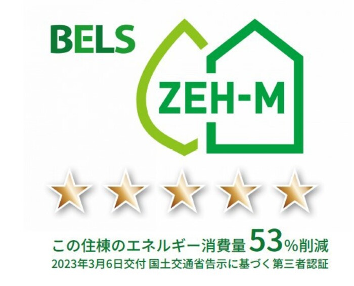 オーフィングⅢの省エネ性能ラベル