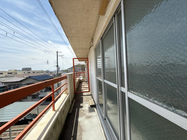 コーポ有本のバルコニー