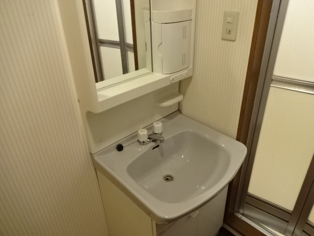 ベルフラワー山野井の洗面所