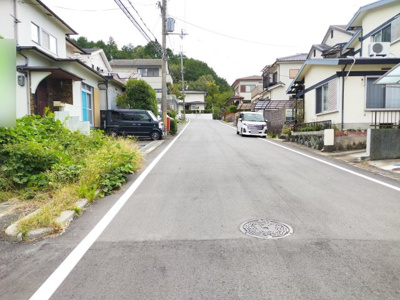 【前面道路含む現地写真】 | 亀岡　西つつじヶ丘美山台一丁目　建築条件無し売土地