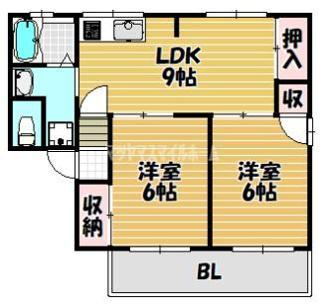 【間取り】 | K・メゾンシャルマン