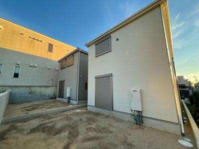 【外観】 | 日進市米野木台第1 全2棟　＜仲介手数料無料＞東小・東中　新築一戸建て | 〈内覧予約キャンペーン実施中！〉マックスバリュde住まい相談までご連絡下さい。