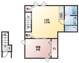 【間取り】 | URBAN CUBIC鷹巣