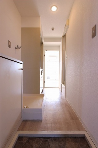 パステルクボ15の玄関|シンプルで使いやすい玄関です