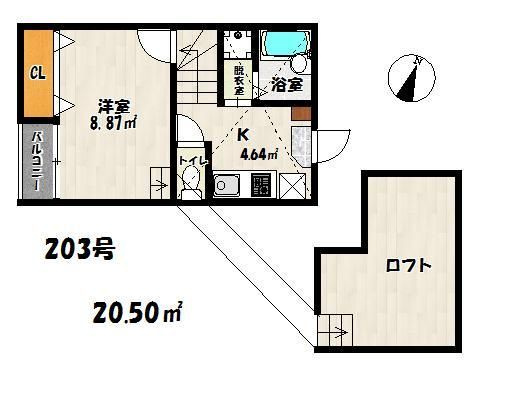 【間取り】 | パームテラス博多駅前