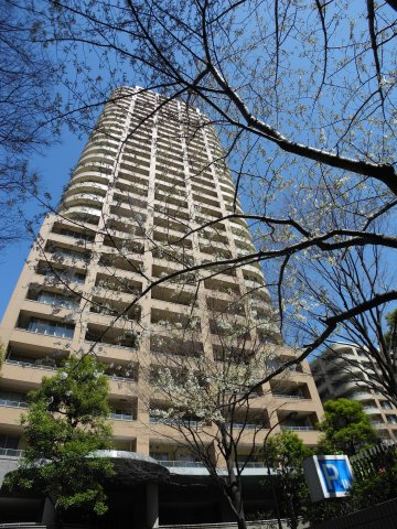 西早稲田パークタワーの外観