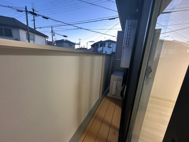 クロス５２のバルコニー