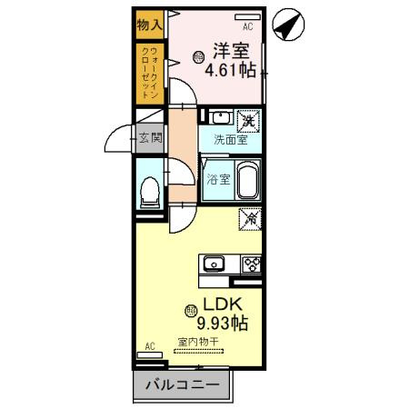 クロス５２の間取り