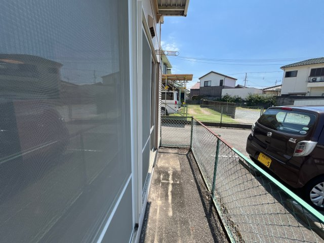 サンシティ小坂のバルコニー