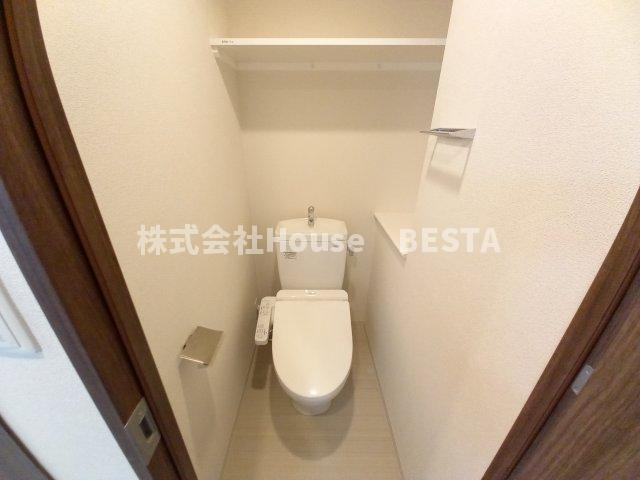 プレサンス神戸元町ミューズのトイレ