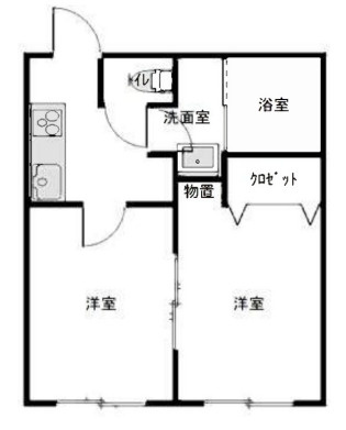 【間取り】 | b’CASA熊⾕re-born