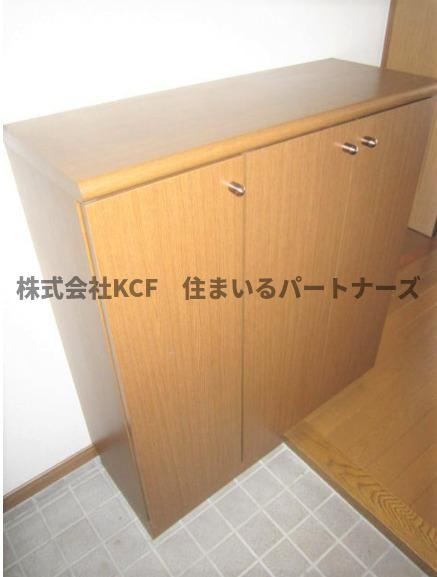 ルネス国分の玄関|ゆったりとした玄関です