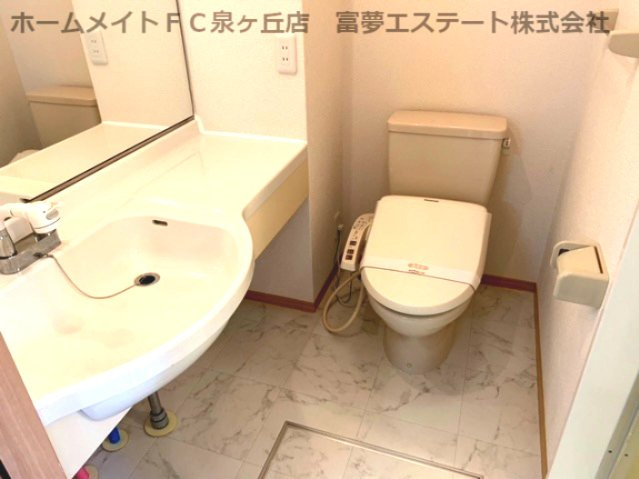【トイレ】 | ヴェルドミールⅡ | ※イメージ　同物件別号室の写真