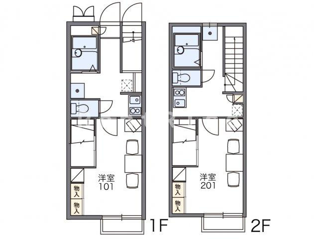 レオパレス舟入の間取り
