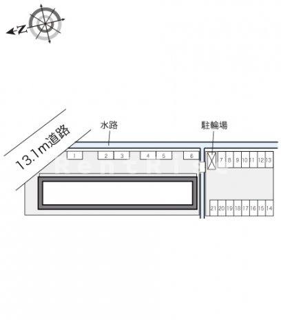 レオパレス舟入のエントランス
