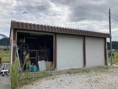 【外観】 | 長浜市春近町倉庫付事務所 | 倉庫