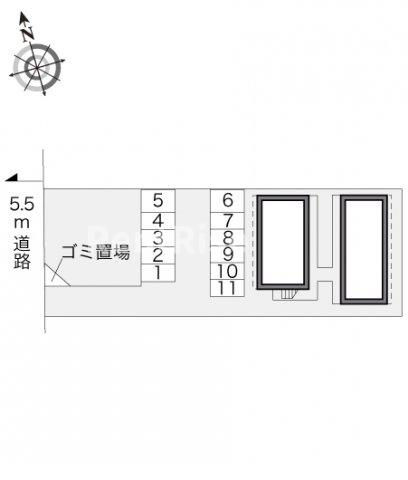 レオパレス常願の駐車場