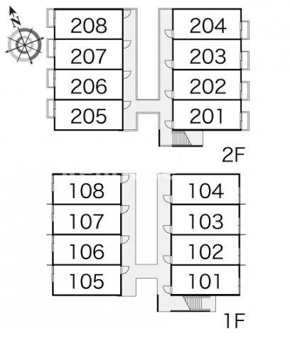 レオパレスライズ・コーワの駐車場