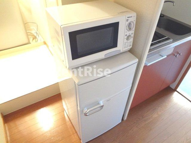 レオパレスフィレーツェの設備|電子レンジ、冷蔵庫