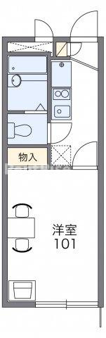レオパレスシャンテの間取り