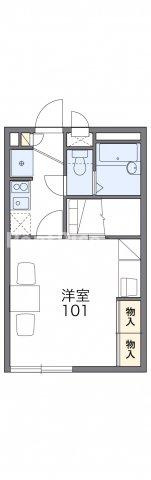レオパレス寺東第１の間取り