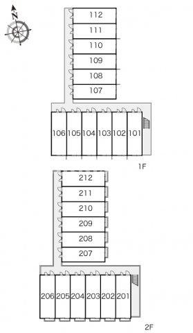 レオパレス華のエントランス