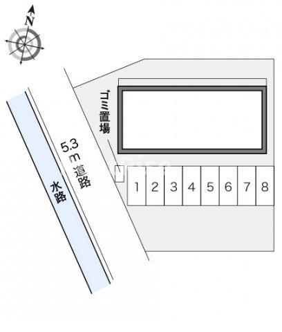 レオパレス三和Ⅱの駐車場