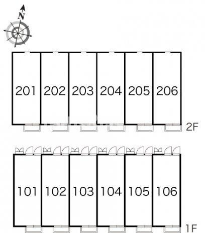 レオパレス三和Ⅱのエントランス