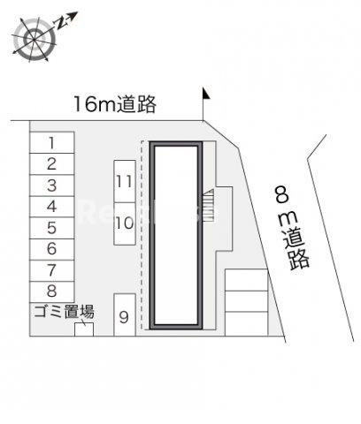 レオパレスマリーナのエントランス