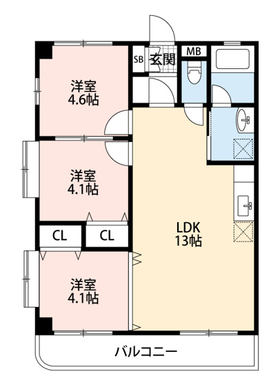 【間取り】 | ジャンティ