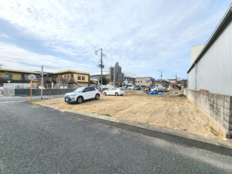ー小倉北区明和町ー売地ー★建築条件付き★　　　【小倉北区　売地】の前面道路含む現地写真|ー小倉北区明和町ー売地ー★建築条件付き★【小倉北区　売地】