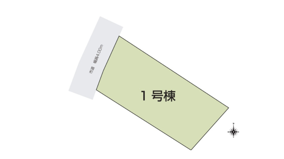 熊谷市上之　限定1棟　区画図