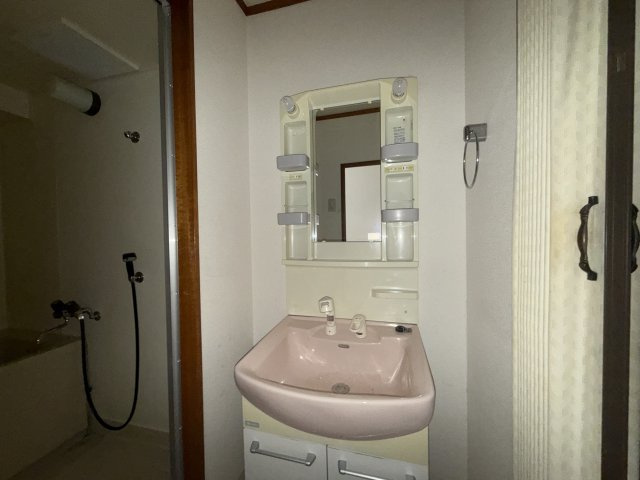 あづみマンションの洗面所