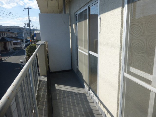 コーポかおりのバルコニー