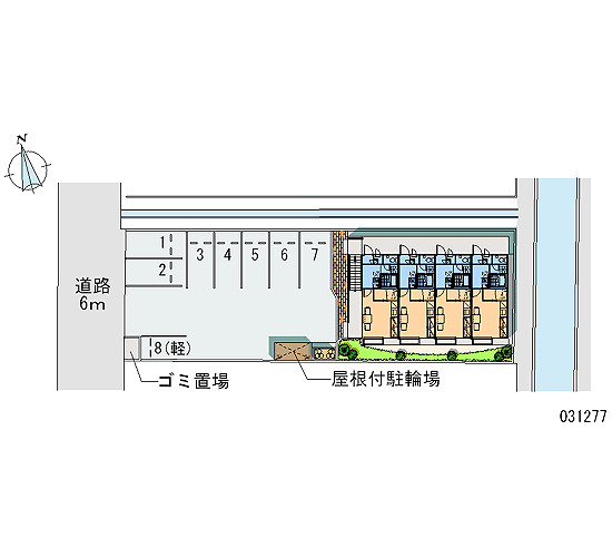 レオパレス高瀬の区画図