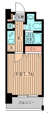 Humanハイム船橋の間取り