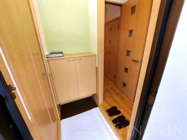 ソレイユ北島 Aの玄関
