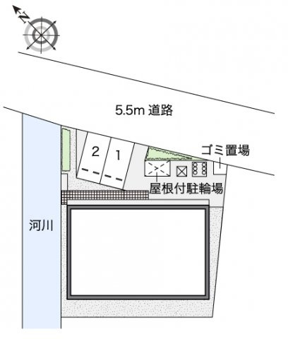 レオネクストＳＥＲＥＮＡの駐車場