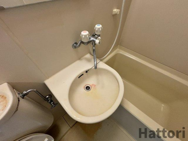 猪名寺パークマンションIの洗面所