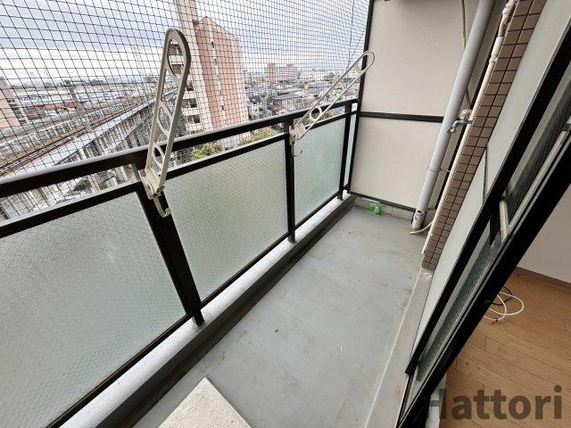 猪名寺パークマンションIのバルコニー