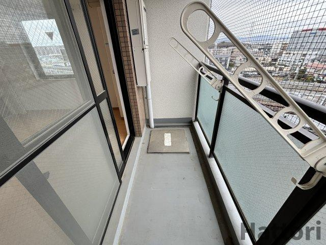 猪名寺パークマンションIのバルコニー