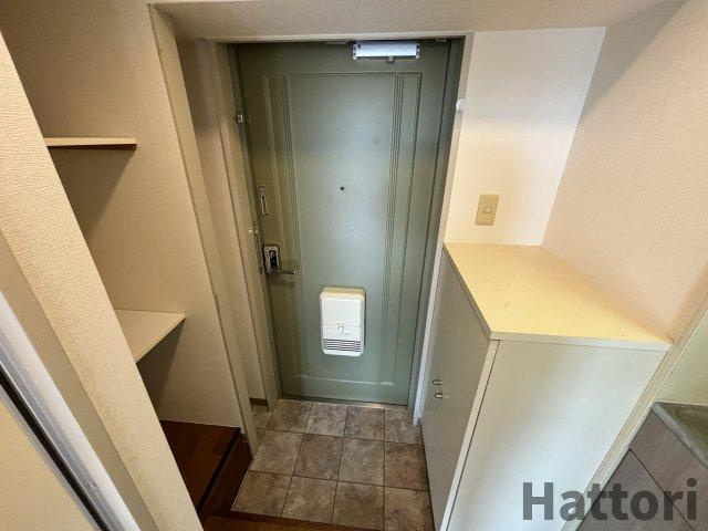 猪名寺パークマンションIの玄関