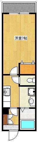 オールージュＭ１の間取り