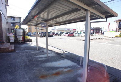 【その他共用部分】 | セントラルグレイスA棟 | 駐輪場