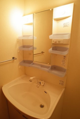 【独立洗面台】 | セントラルグレイスA棟 | 洗面台