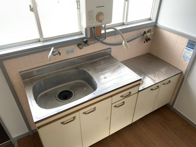 上中条ハイツのキッチン
